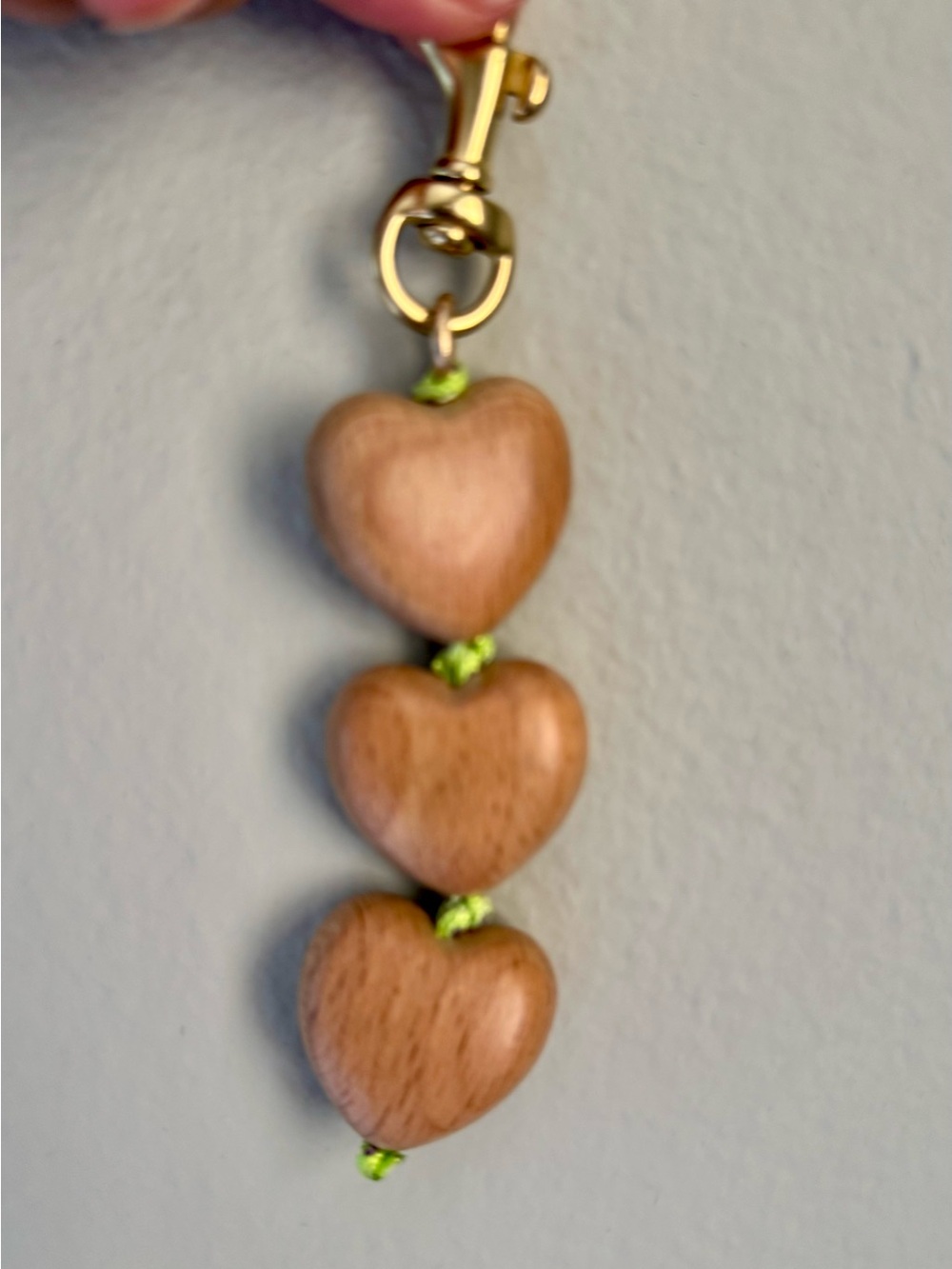 Clare V - Three Hearts Bag Charm